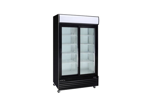 Kool - It - Commercial - 44" Two Section Merchandiser Refrigerator with Glass Door, 31 cu. ft. - KSM - 36 - CulinaryProfis