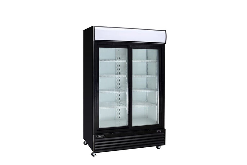 Kool - It - Commercial - 52" Two Section Merchandiser Refrigerator with Glass Door, 34.1 cu. ft. - KSM - 42 - CulinaryProfis