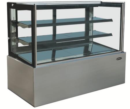 Kool - It - Commercial - 70" Full Service Refrigerated Display Case, Self - Contained - KBF - 72 - CulinaryProfis