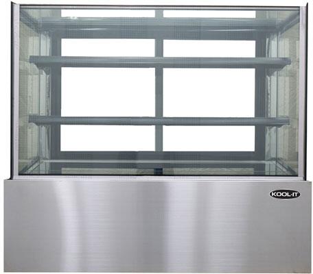 Kool - It - Commercial - 70" Full Service Refrigerated Display Case, Self - Contained - KBF - 72 - CulinaryProfis