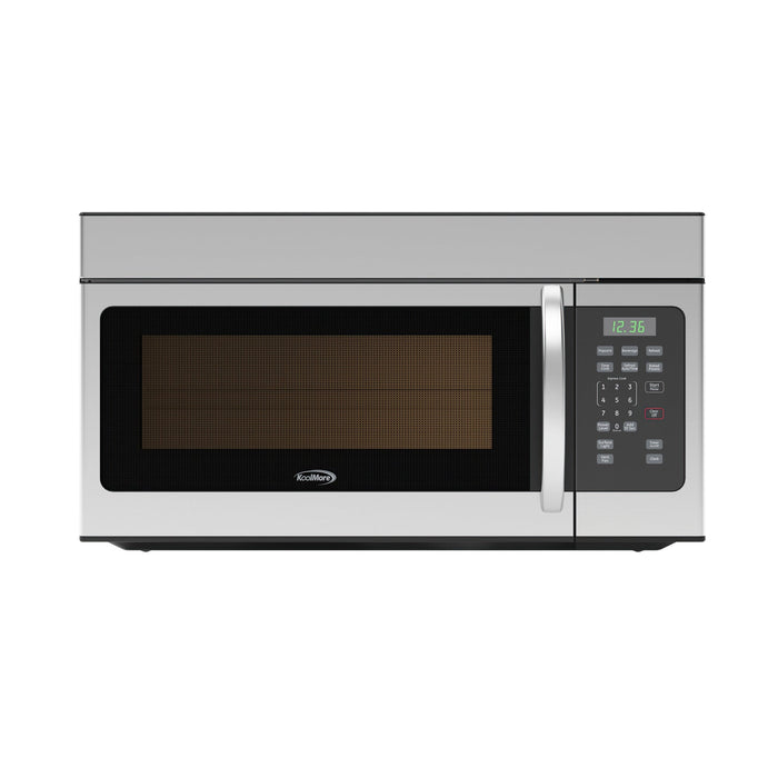 KoolMore 1.6 cu. ft. Over the Range Stainless Steel Microwave, KM - MOT - 1SS. - CulinaryProfis