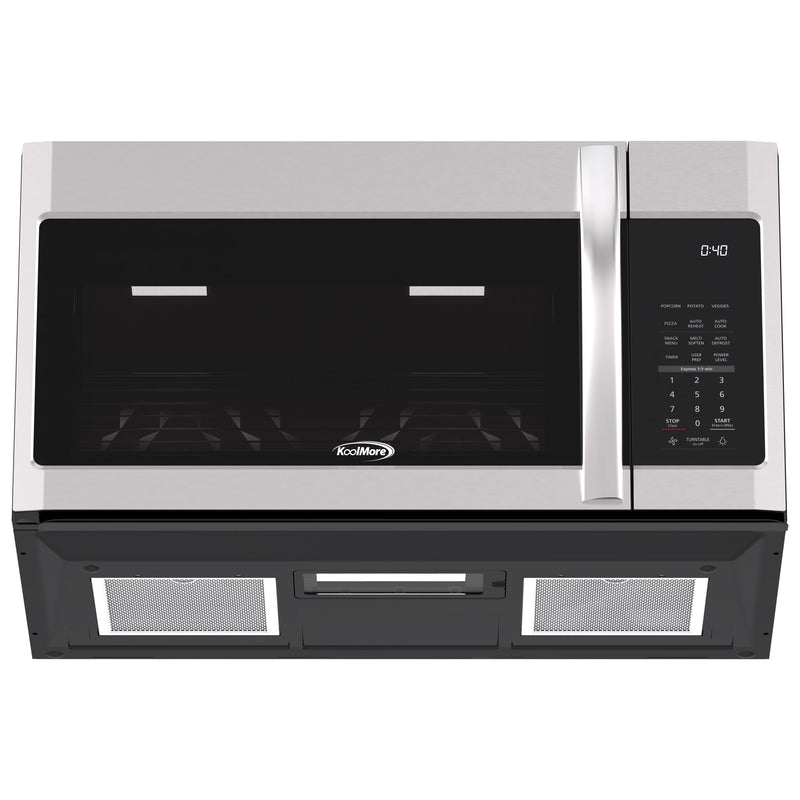 KoolMore 1.9 cu. ft. Over - the - Range Microwave – Stainless Steel KM - MOT - 2SS - CulinaryProfis