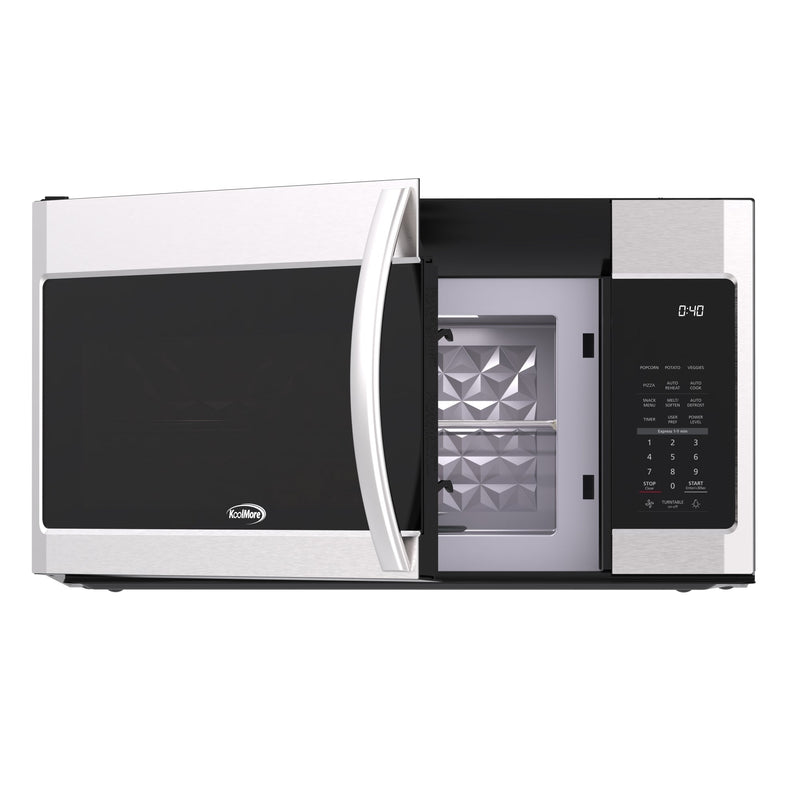 KoolMore 1.9 cu. ft. Over - the - Range Microwave – Stainless Steel KM - MOT - 2SS - CulinaryProfis