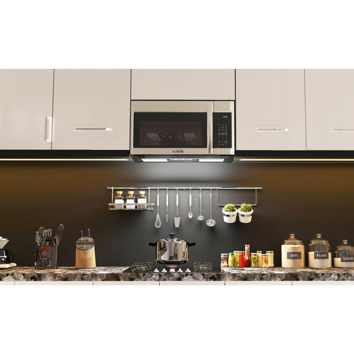 KoolMore 1.9 cu. ft. Over - the - Range Microwave – Stainless Steel KM - MOT - 2SS - CulinaryProfis