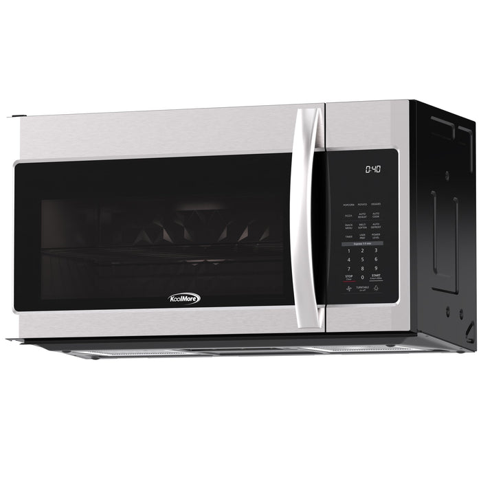 KoolMore 1.9 cu. ft. Over - the - Range Microwave – Stainless Steel KM - MOT - 2SS - CulinaryProfis