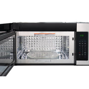 KoolMore 30 in. 1.5 cu.ft Over - the - Range Convection Microwave Oven in Black (KM - MOTC - 15SS) - CulinaryProfis