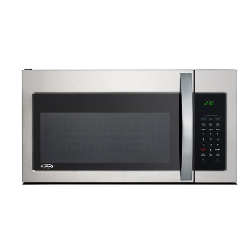 KoolMore 30 in. 1.5 cu.ft Over - the - Range Convection Microwave Oven in Black (KM - MOTC - 15SS) - CulinaryProfis