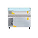 KoolMore 59" Granite Top Refrigerated Pizza Prep Station with 2 - Door Storage & Pan Rail – KM - RPCPS - 2D59 - GRT - CulinaryProfis