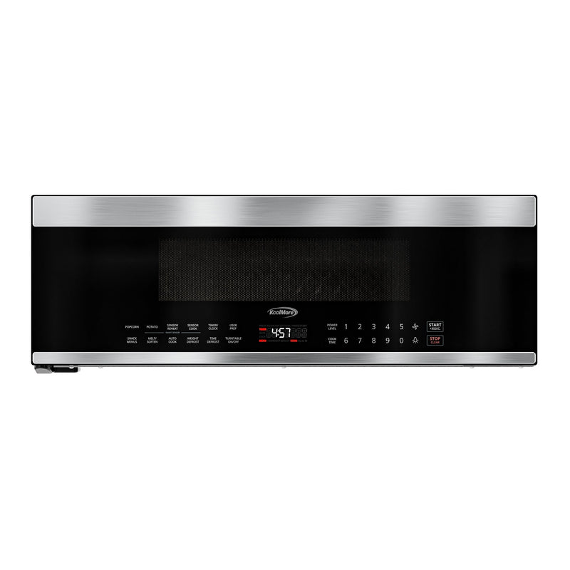 KoolMore Over - the - Range Low Profile Microwave – 1.2 cu. ft. KM - MLPOT - 1SS - CulinaryProfis