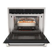 KoolMore Reserve 24 in. Built - In Microwave Convection Oven with Air Fry, 3 - in - 1 Combo, Sensor Cook, Soft - Close Door, 1.6 cu. ft. in Stainless Steel (KM - CWO24 - AFSS) - CulinaryProfis