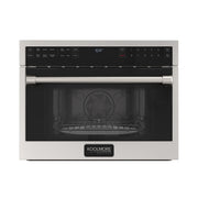 KoolMore Reserve 24 in. Built - In Microwave Convection Oven with Air Fry, 3 - in - 1 Combo, Sensor Cook, Soft - Close Door, 1.6 cu. ft. in Stainless Steel (KM - CWO24 - AFSS) - CulinaryProfis