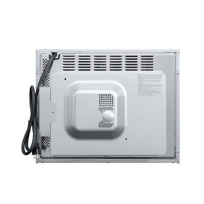 KoolMore Reserve 24 in. Stainless Steel Built - in Convection Microwave Oven with Speed and Sensor Cooking, 1.6 cu. ft. in Black (KM - CWO24 - BSS) - CulinaryProfis