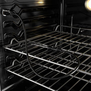 KoolMore Reserve 36 in. Electric Induction Range Oven with Ceramic Glass Cooktop, True Convection, 240V, 6.0 Cu. Ft., Air Fry, Sync Burners, CSA Certified in Stainless Steel (KM - IPR - 36TP - SS) - CulinaryProfis