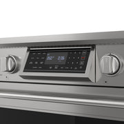 KoolMore Reserve 36 in. Electric Induction Range Oven with Ceramic Glass Cooktop, True Convection, 240V, 6.0 Cu. Ft., Air Fry, Sync Burners, CSA Certified in Stainless Steel (KM - IPR - 36TP - SS) - CulinaryProfis