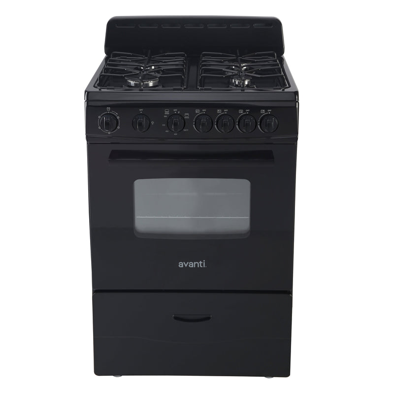 Avanti 24" Compact Gas Range Oven Avanti Products, LLC