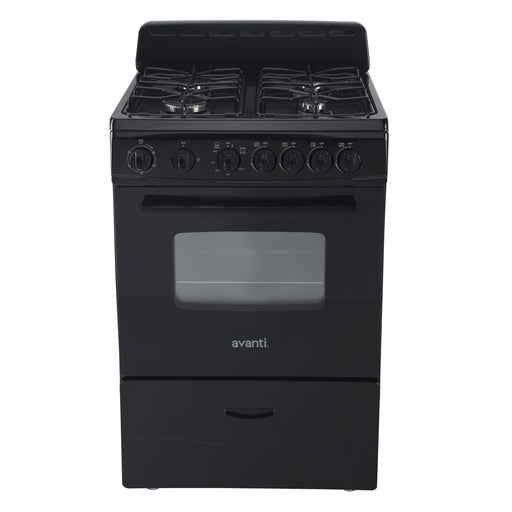 Avanti 24" Compact Gas Range Oven Avanti Products, LLC