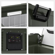 VL75ProD Olive 12V Heavy Duty Fridge Freezer | ICECO | 75 LT Inca Overland Outfitters