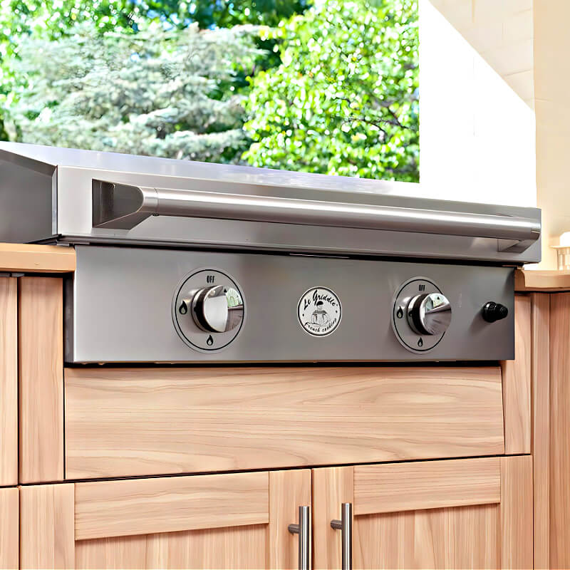 Le Griddle 30 Inch Ranch Hand Built In Gas Griddle - CulinaryProfis