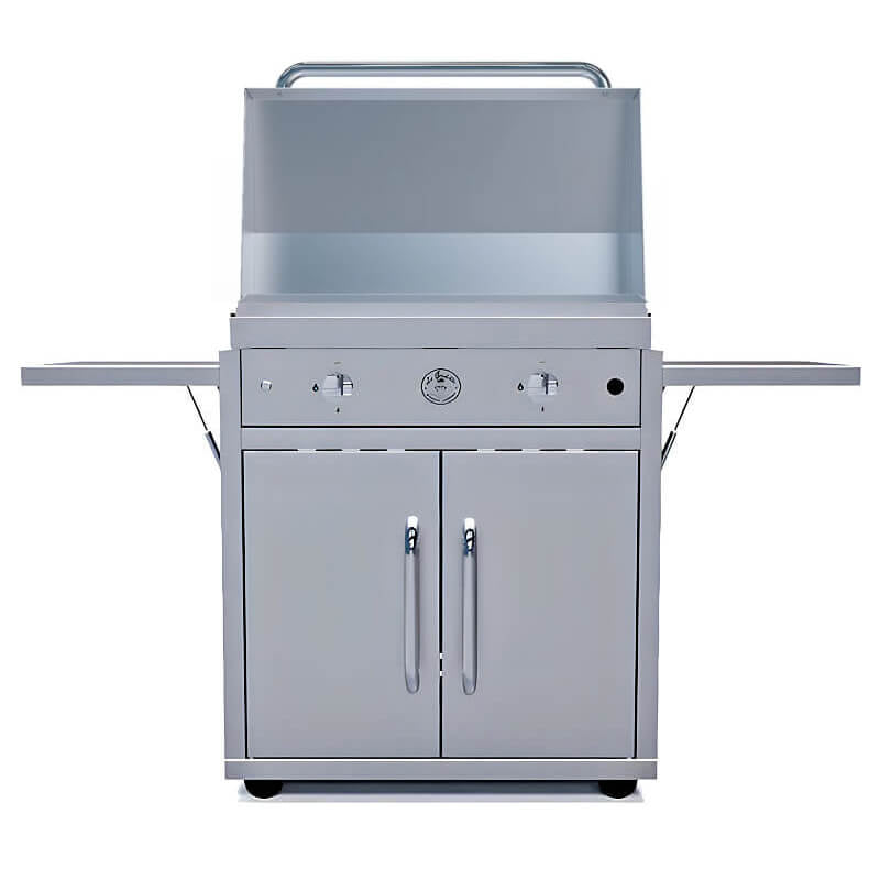 Le Griddle 30 Inch Ranch Hand Freestanding Gas Griddle with Cart - CulinaryProfis