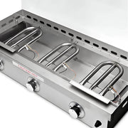 Le Griddle 41 Inch Big Texan 3 Burner Gas Freestanding Griddle - CulinaryProfis