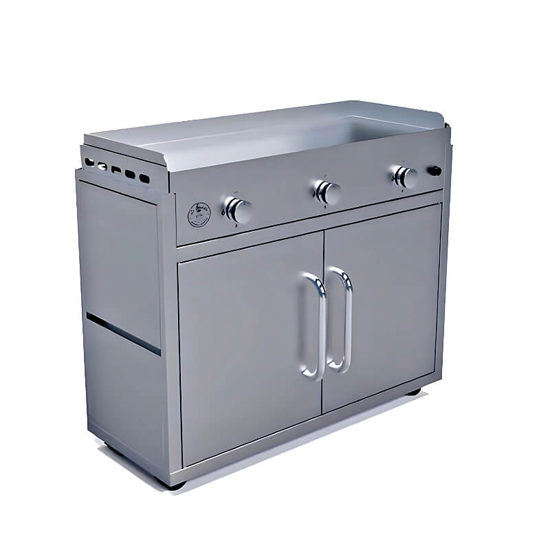 Le Griddle 41 Inch Big Texan 3 Burner Gas Freestanding Griddle - CulinaryProfis