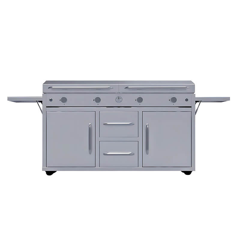 Le Griddle 60 Inch Grand Texas 4 Burner Freestanding Gas Griddle - CulinaryProfis