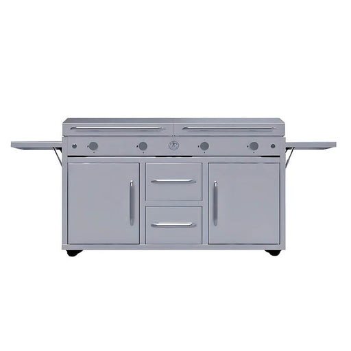 Le Griddle 60 Inch Grand Texas 4 Burner Freestanding Gas Griddle - CulinaryProfis