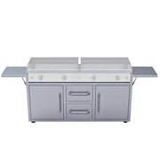 Le Griddle Grand Texan Griddle Freestanding Cart - GFCART160 - CulinaryProfis