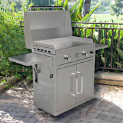 Le Griddle Ranch Hand Griddle Freestanding Cart - GFCART75 - CulinaryProfis
