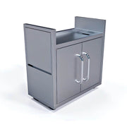 Le Griddle Ranch Hand Griddle Freestanding Cart - GFCART75 - CulinaryProfis