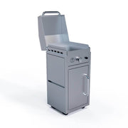 Le Griddle - Wee Gas Griddle Freestanding Cart - GFCART40 - CulinaryProfis