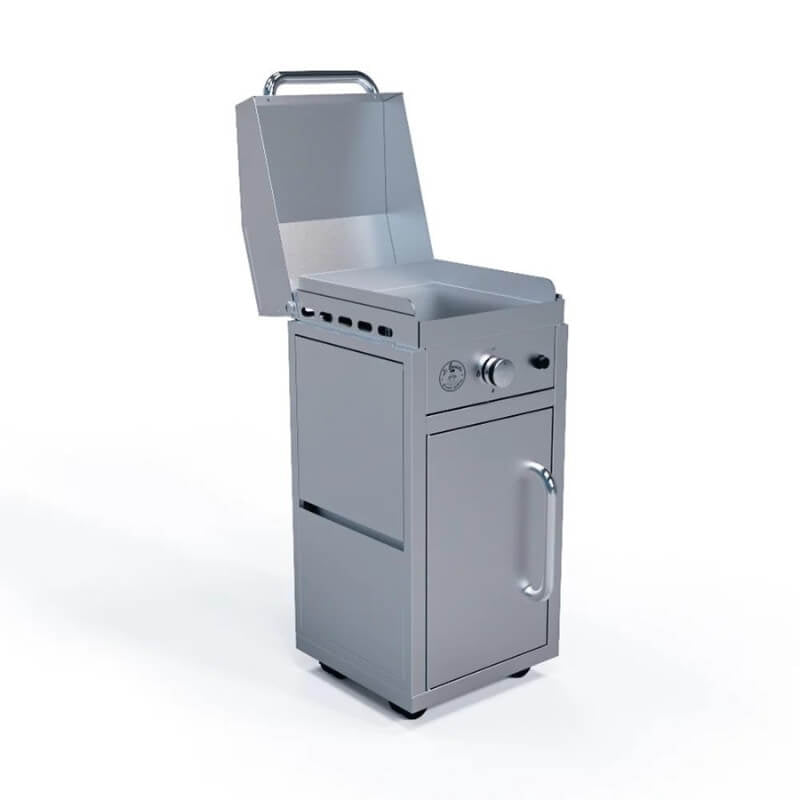 Le Griddle - Wee Gas Griddle Freestanding Cart - GFCART40 - CulinaryProfis