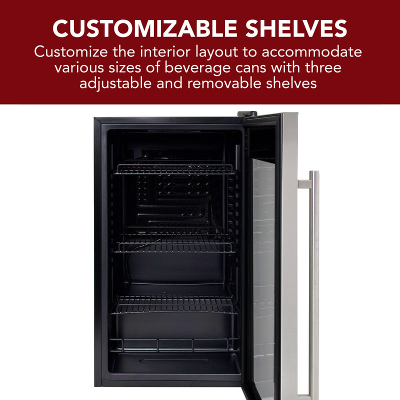 Vinotemp Beverage Center, 108 Can Capacity Vinotemp