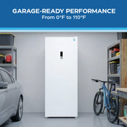 Avanti MaxxSpace Garage-Ready 23 cu. ft. Convertible Upright Freezer Avanti Products, LLC