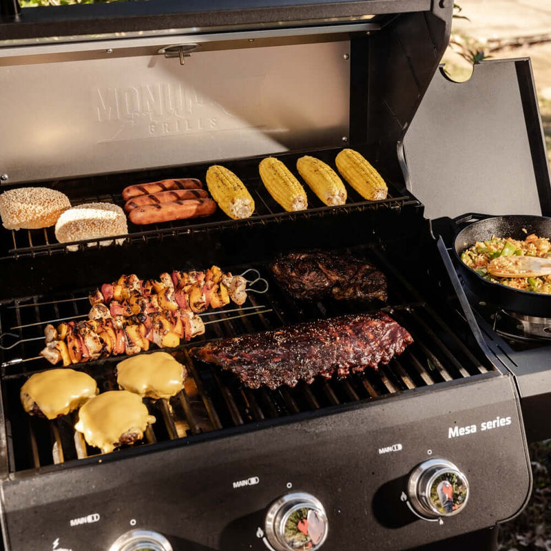 Mesa 325 | Black Propane Gas Grill Monument Grills