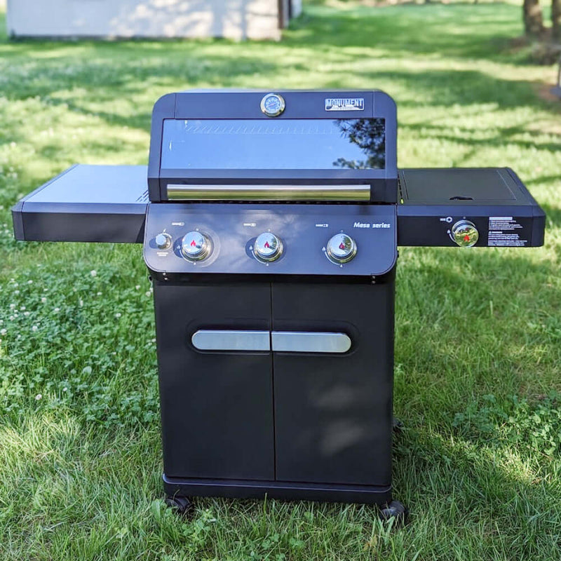 Mesa 325 | Black Propane Gas Grill Monument Grills