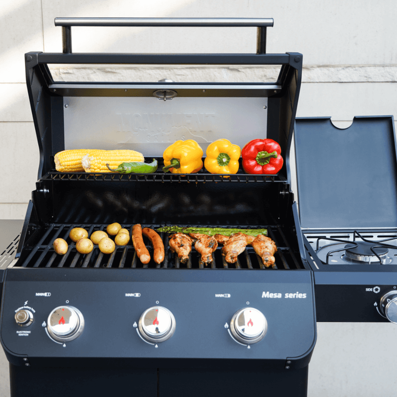 Mesa 325 | Black Propane Gas Grill Monument Grills