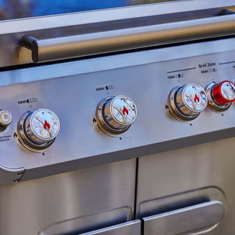 Mesa 415BZ | Stainless Propane Gas Grill Monument Grills