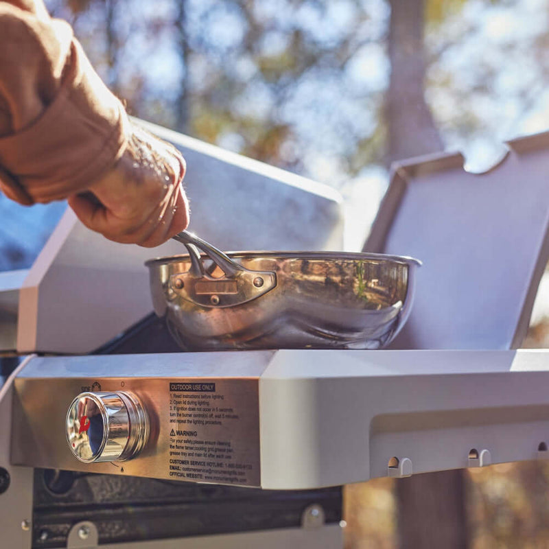 Mesa 415BZ | Stainless Propane Gas Grill Monument Grills