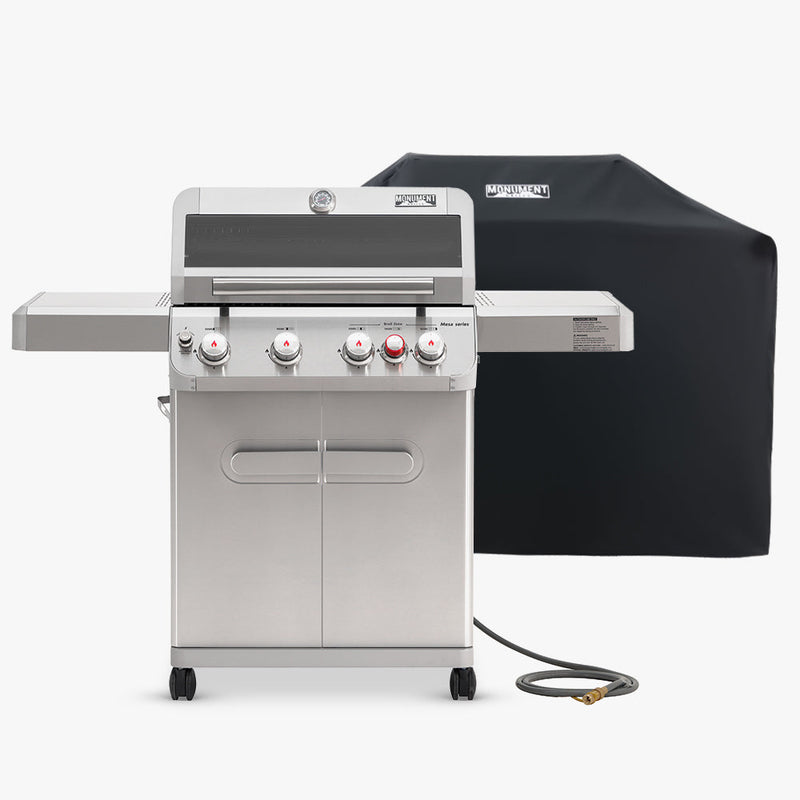 Mesa 415BZNG | Stainless Natural Gas Grill Monument Grills