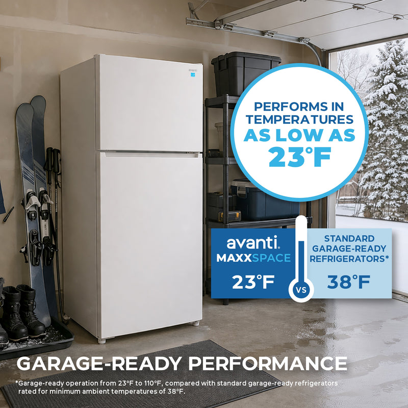 Avanti MaxxSpace Garage-Ready 21 cu. ft. Refrigerator Avanti Products, LLC