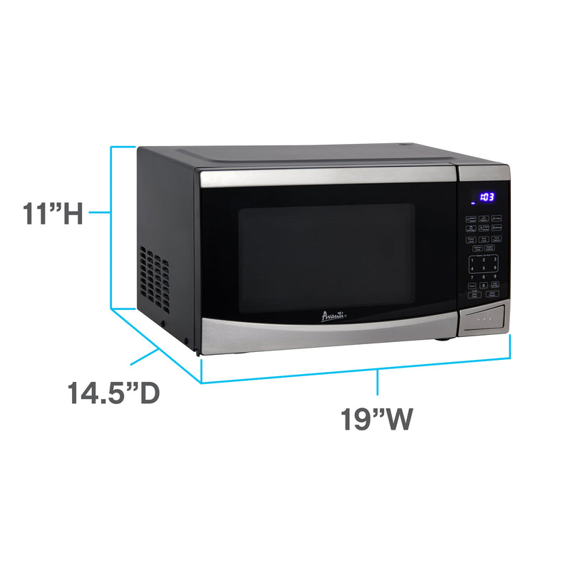 Avanti Countertop Microwave Oven, 0.9 cu. ft. Avanti Products, LLC