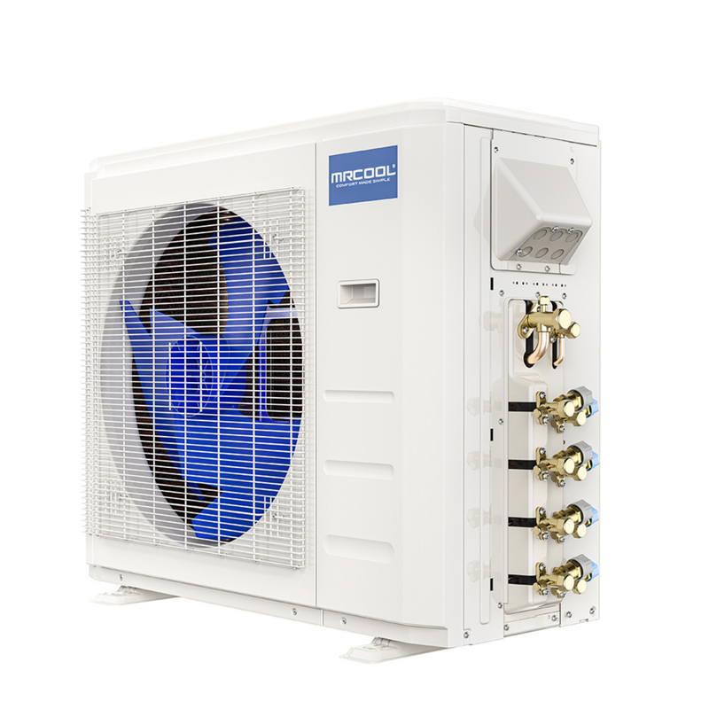 MRCOOL® 27K 5th Gen 2-Zone DIY® Multi-Zone Mini Split (9K + 18K) Air Handlers (16 + 16ft)-Pre-Charged R-454B Line Sets, (230V)-DIYM227HPW03D00 MRCOOL®