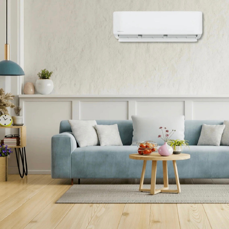 MRCOOL® 48K 5th Gen 6-Zone DIY® Mini Split With (18K + 24K) Air Handlers with (16ft + 16ft) Pre-Charged R-454B line sets, (230V)- DIYM248HPW06D00