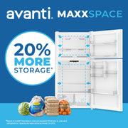 Avanti MaxxSpace Garage-Ready 24 cu. ft. Refrigerator Avanti Products, LLC
