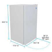 Avanti 3.2 cu. ft. Compact Refrigerator Avanti Products, LLC