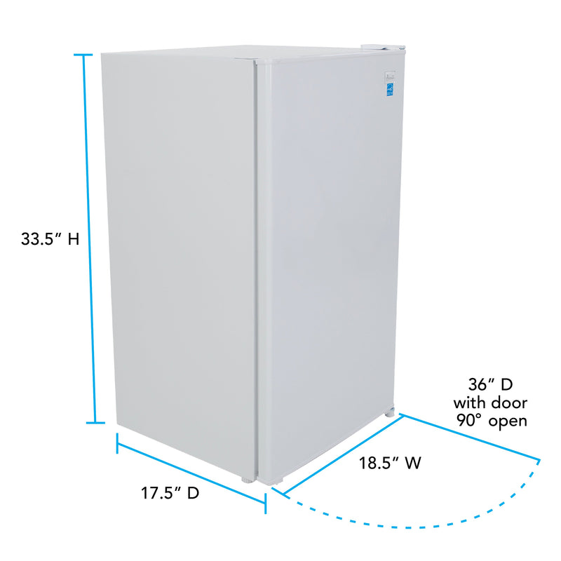Avanti 3.2 cu. ft. Compact Refrigerator Avanti Products, LLC