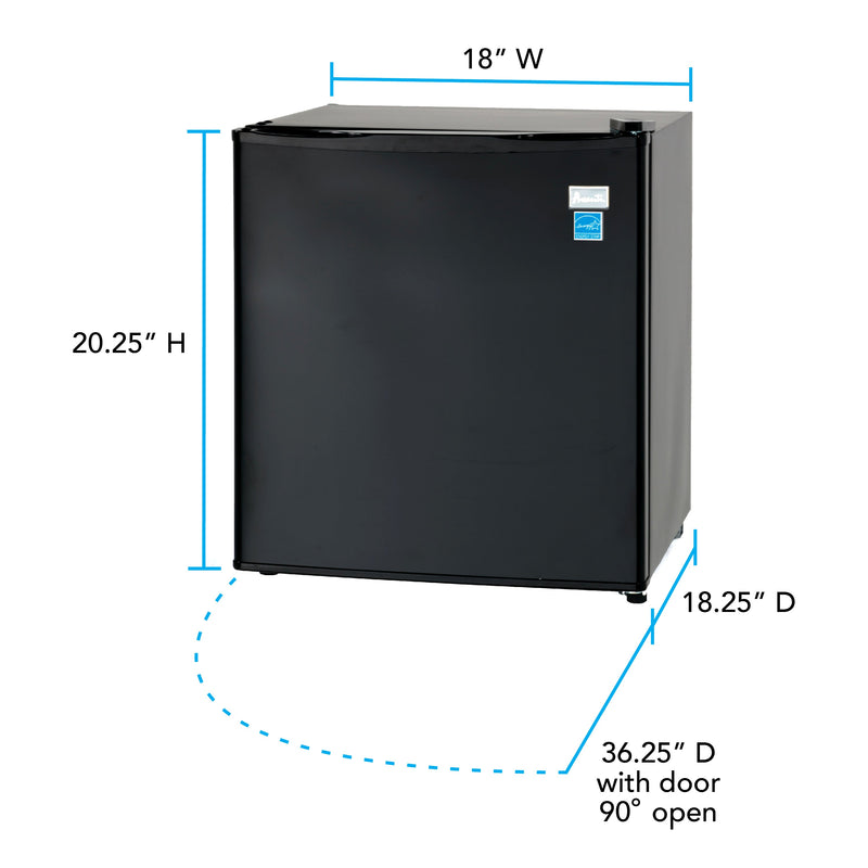 Avanti 1.7 cu. ft. Compact Refrigerator Avanti Products, LLC