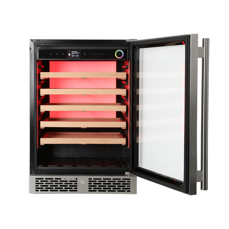 Vinotemp Vinoglow 41-Bottle Single-Zone Wine Cooler Vinotemp