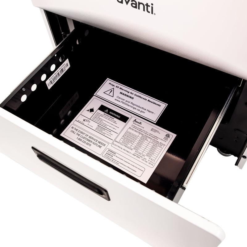 Avanti 20" Compact Gas Range Oven Avanti Products, LLC